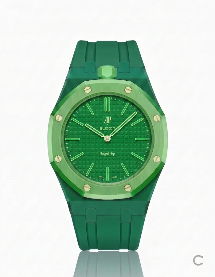 Cinturino + Cassa Royal Pop Green Eight · Verde — Cinturia